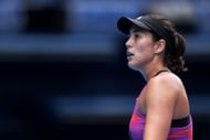 Garbine Muguruza at the 2022 Toray Pan Pacific Open.